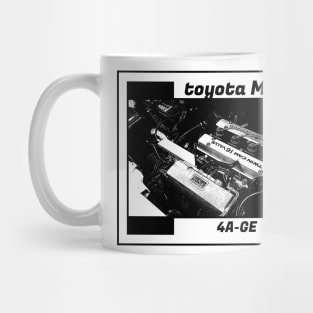 TOYOTA MR2 MK1 ENGINE Mug